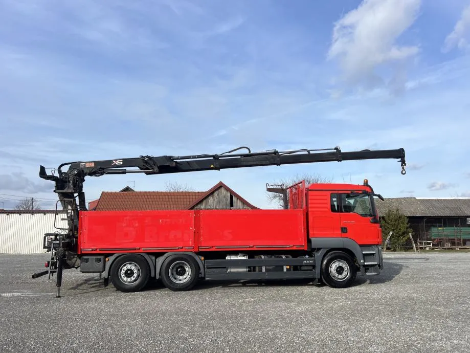 man tgs 26.400 , hiab 166 kran, 2011 god. - slika 9