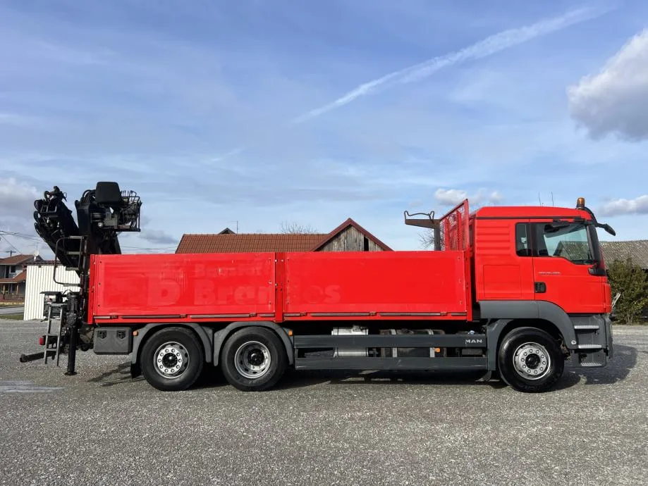 man tgs 26.400 , hiab 166 kran, 2011 god. - slika 8