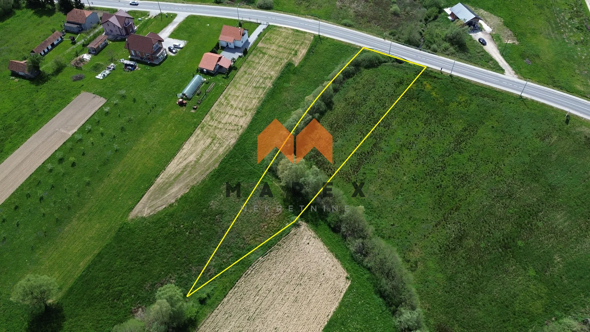 građevinsko zemljište 1100m2, veleškovec - slika 1