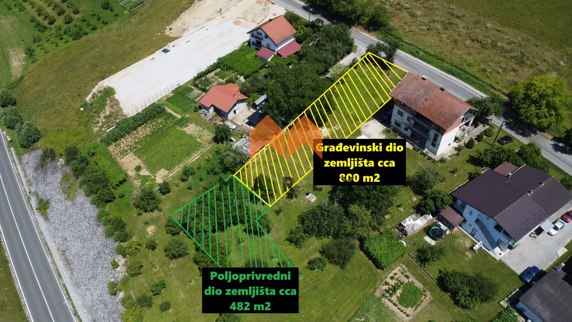 zemljište 1282 m2, velika ves, blizina krapine - slika 5
