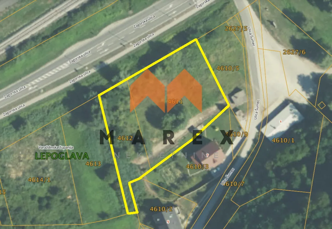 Građevinsko Zemljište Lepoglava 2708 M2 Atraktivna Lokacija