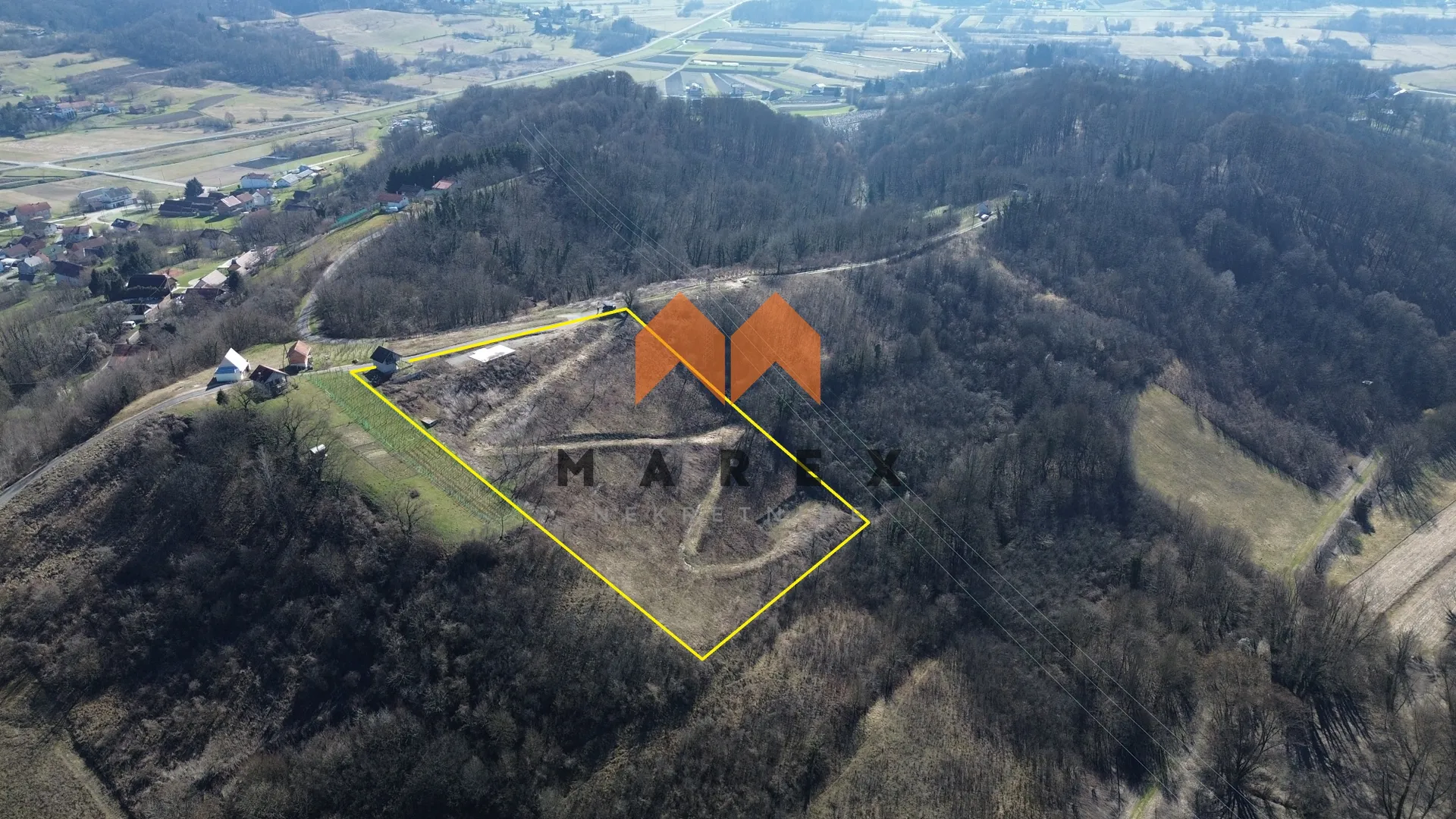 sniženo-građevinsko zemljište 8518 m2, s građ. dozvolom, jalšje - slika 7