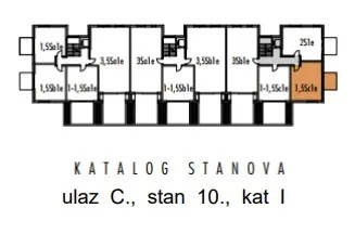 moderna luksuzna novogradnja na odličnoj lokaciji,pregrada ,1s+db 51,98 m2 - slika 22
