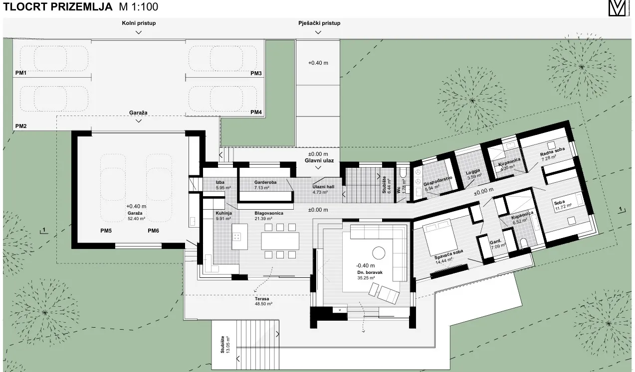zemljište 10174m2 sa idejnim projektom - slika 18