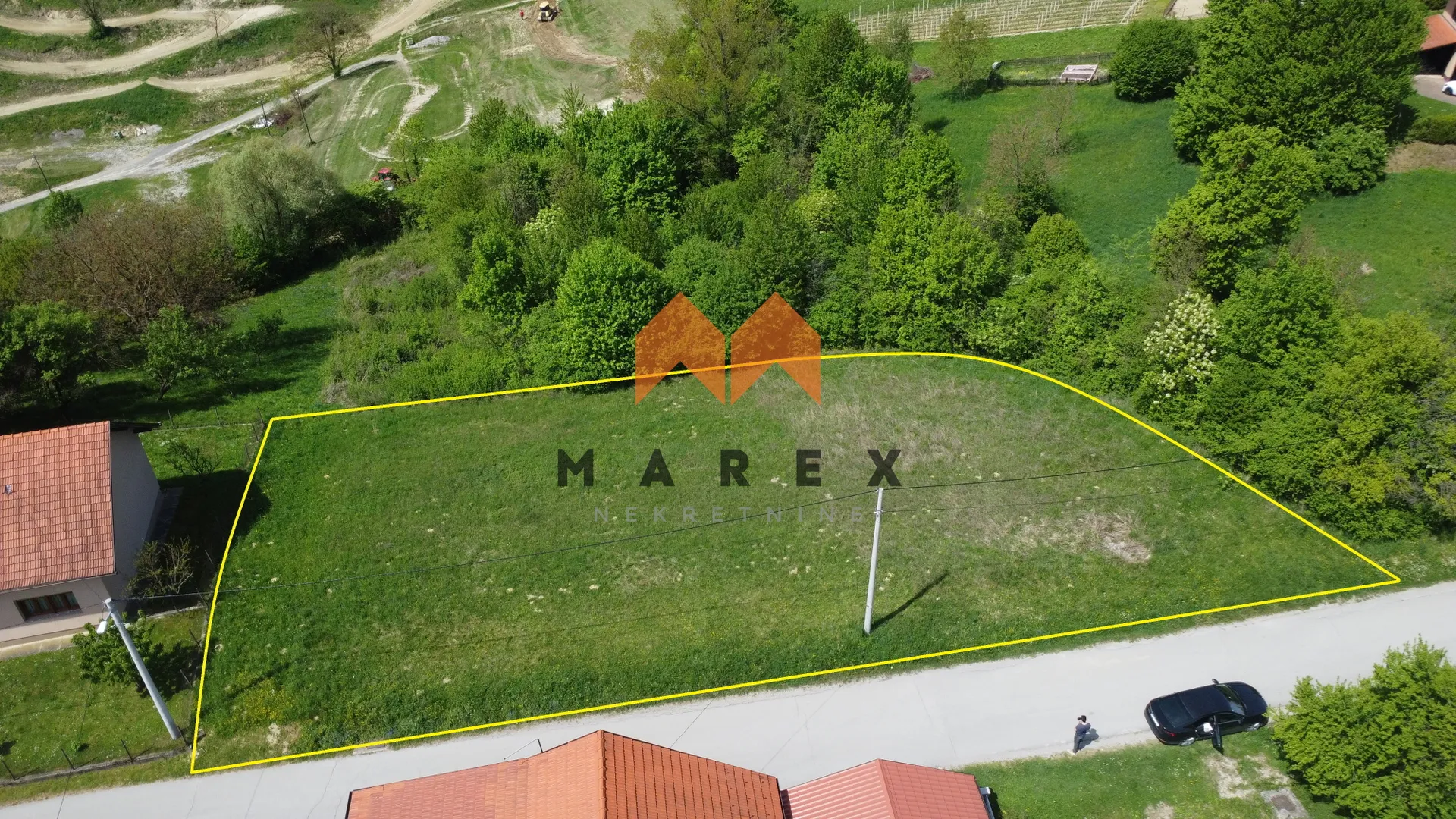 Građevinsko Zemljište 1240m2, Bregi Zabočki - Tisanić Jarek, Zabok