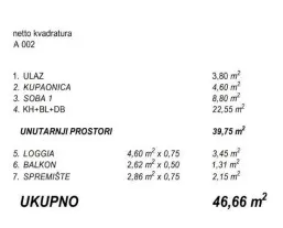 stan, 1s+db, 46,66 m2, novogradnja, sveti križ začretje, a002 - slika 25