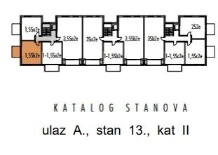 moderna luksuzna novogradnja na odličnoj lokaciji,pregrada ,1s+db 50,68m2 - slika 21