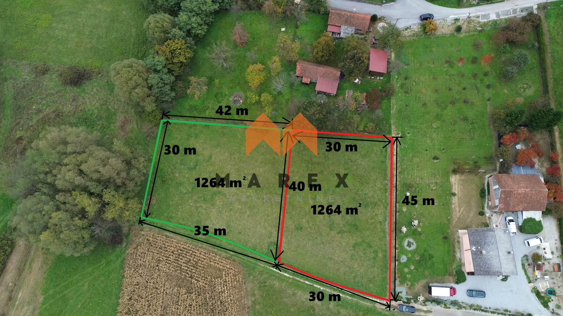 građevinsko zemljište 1264 m2, sveti križ začretje - slika 2
