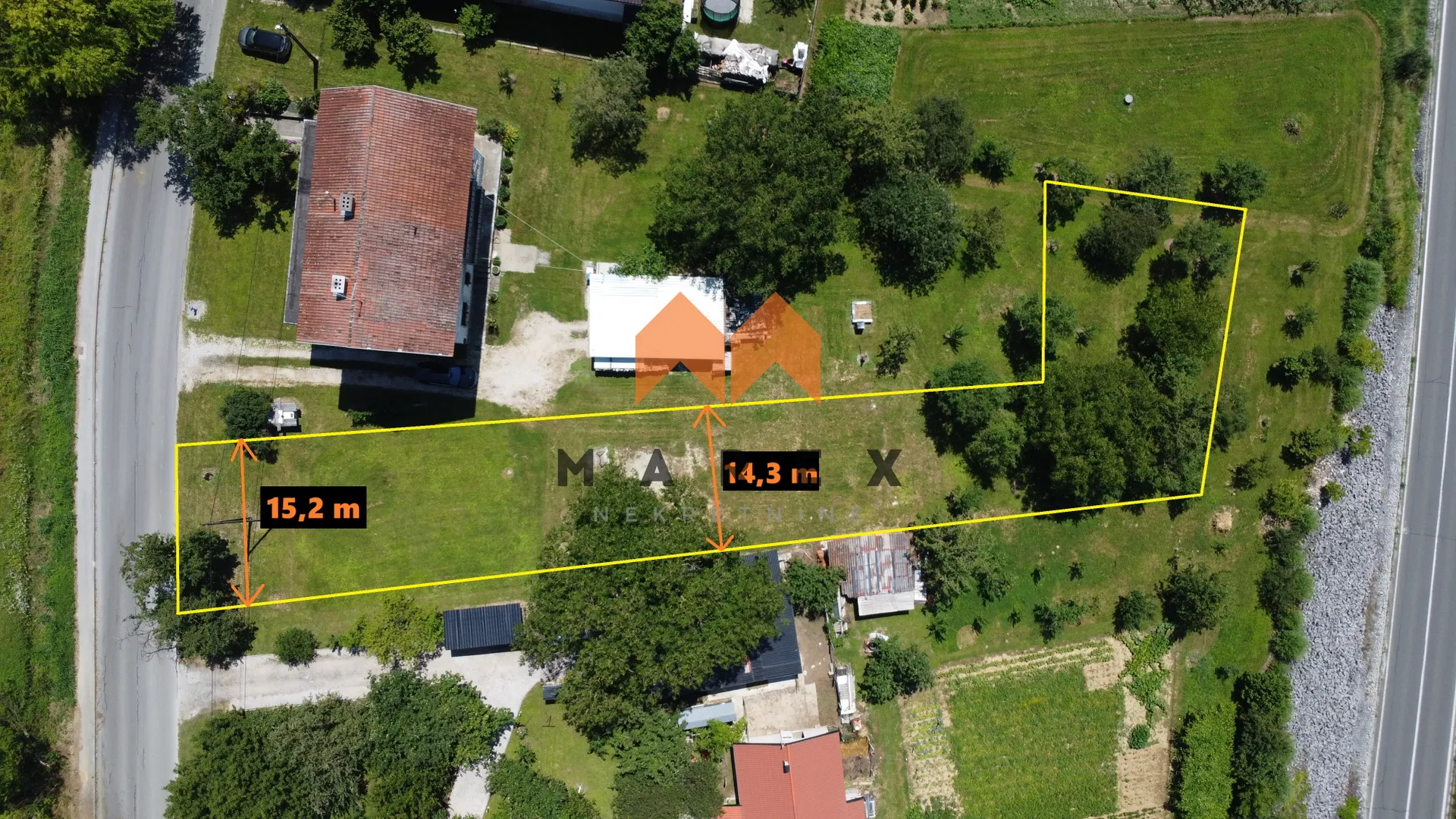 zemljište 1282 m2, velika ves, blizina krapine - slika 4