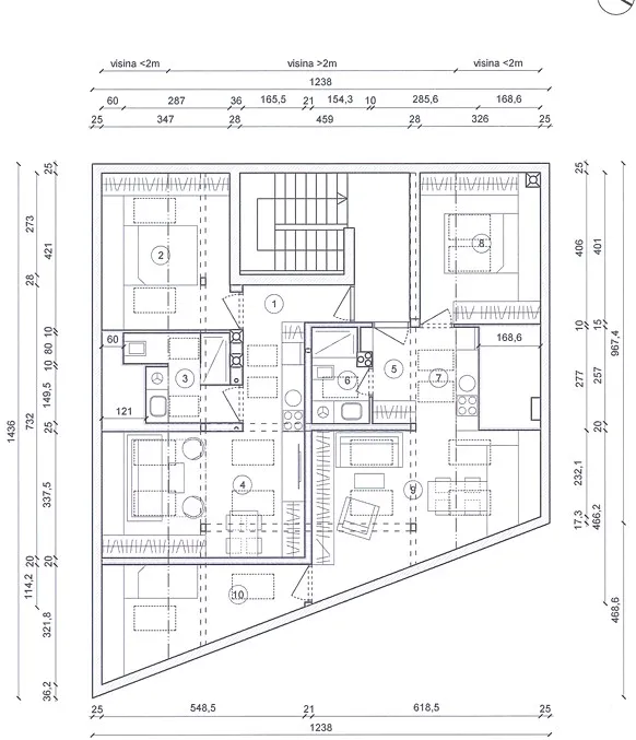 luksuzan stan 115m2+stan 56m2+garaža-zabok, prodaja - slika 32