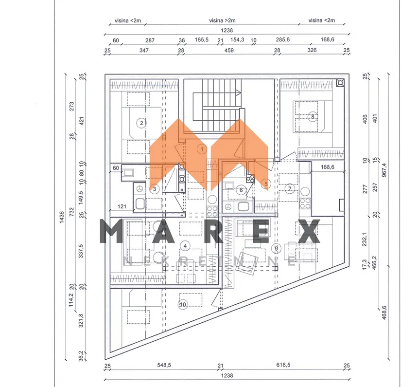 luksuzan stan 115m2+stan 56m2+garaža-zabok, prodaja - slika 31
