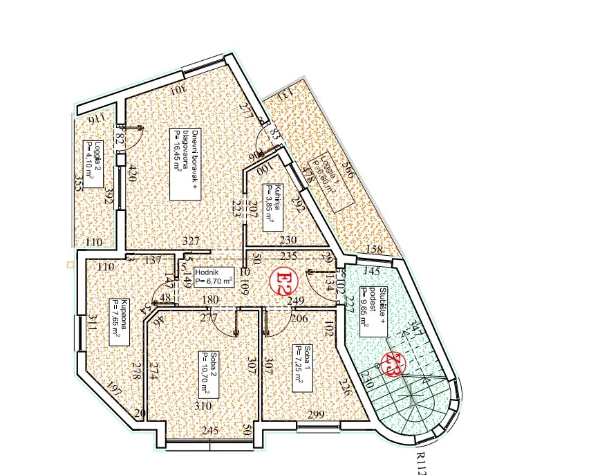 stan, ii. kat – novogradnja, centar varaždina - slika 26