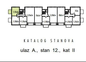moderna luksuzna novogradnja na odličnoj lokaciji,pregrada ,1s+db 48,37 m2 - slika 21