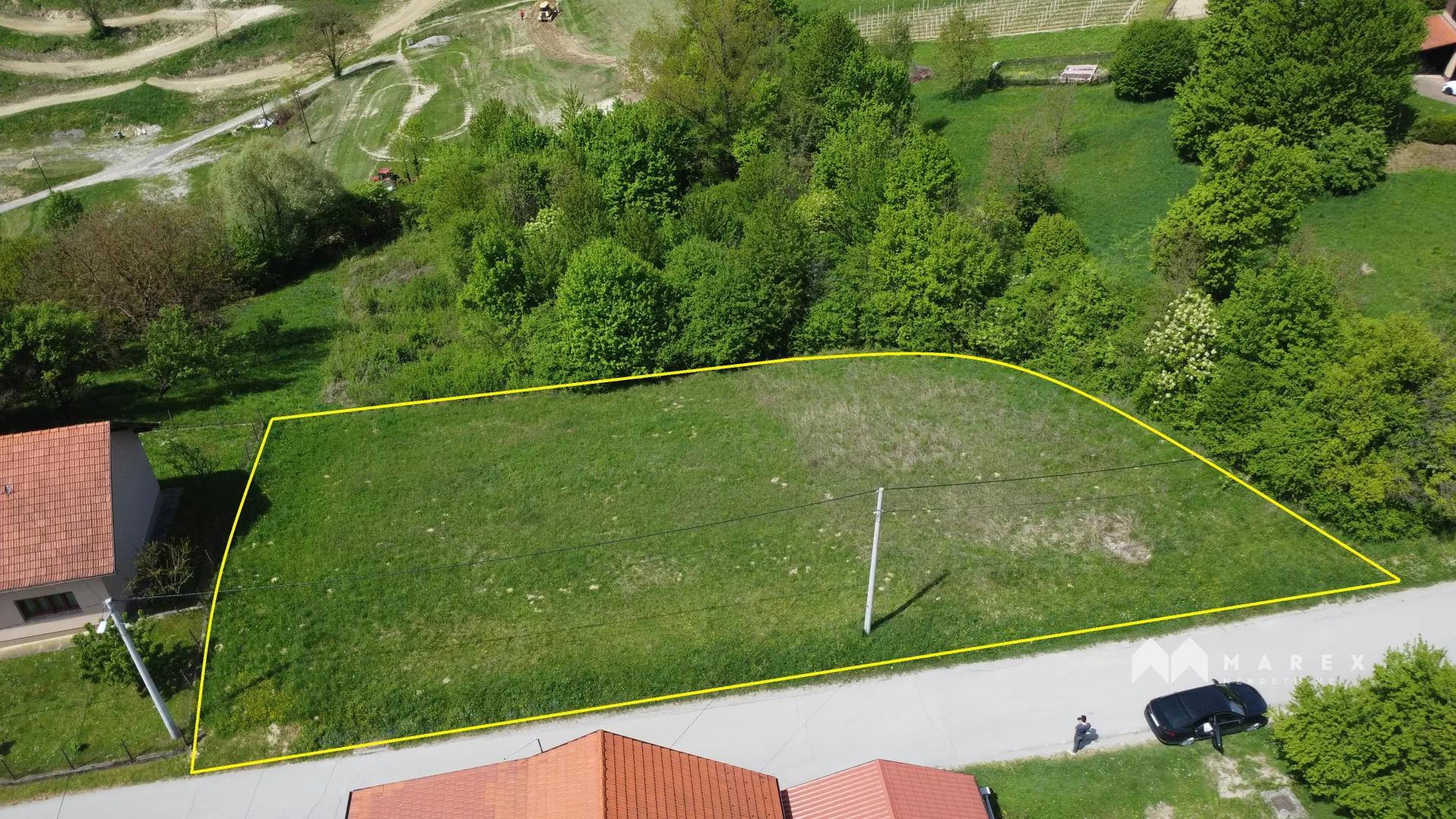 građevinsko zemljište cca 1.200 m² – bregi zabočki - slika 3