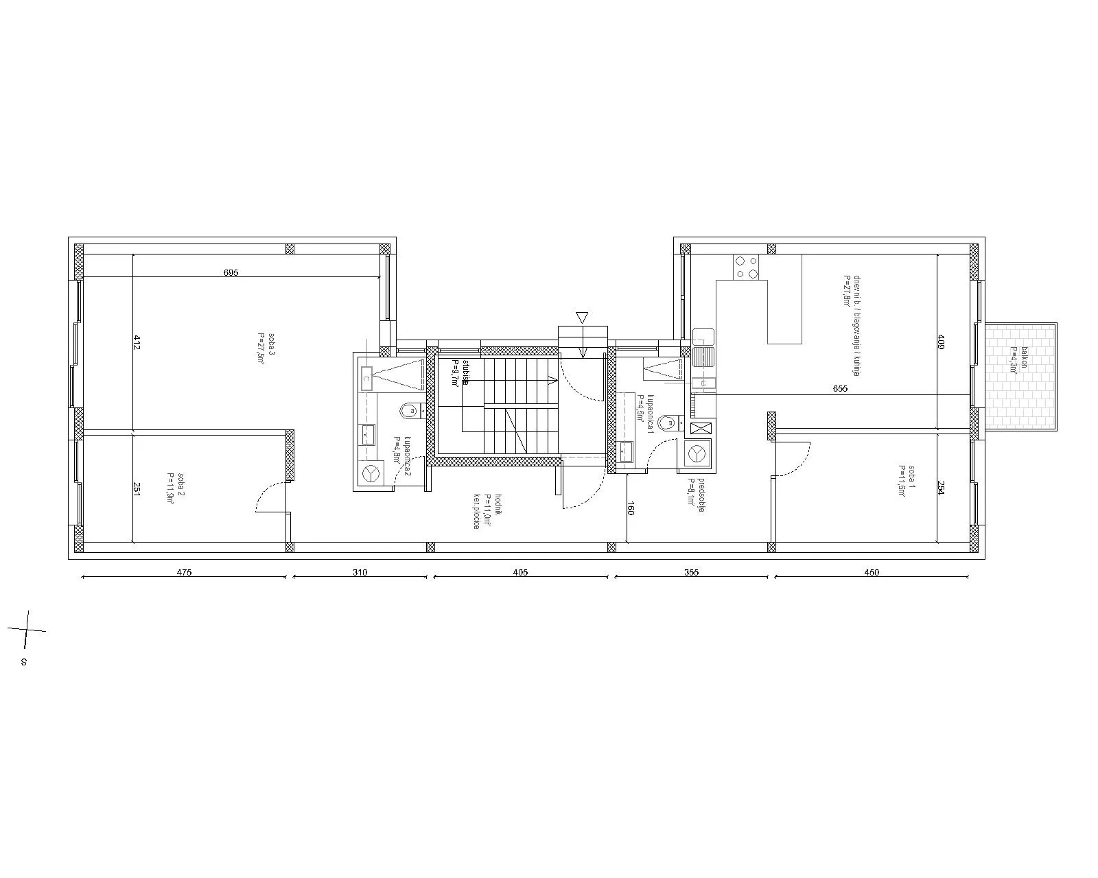 trnje, uredski prostor, 108m2, 4 sobe, parking - slika 20