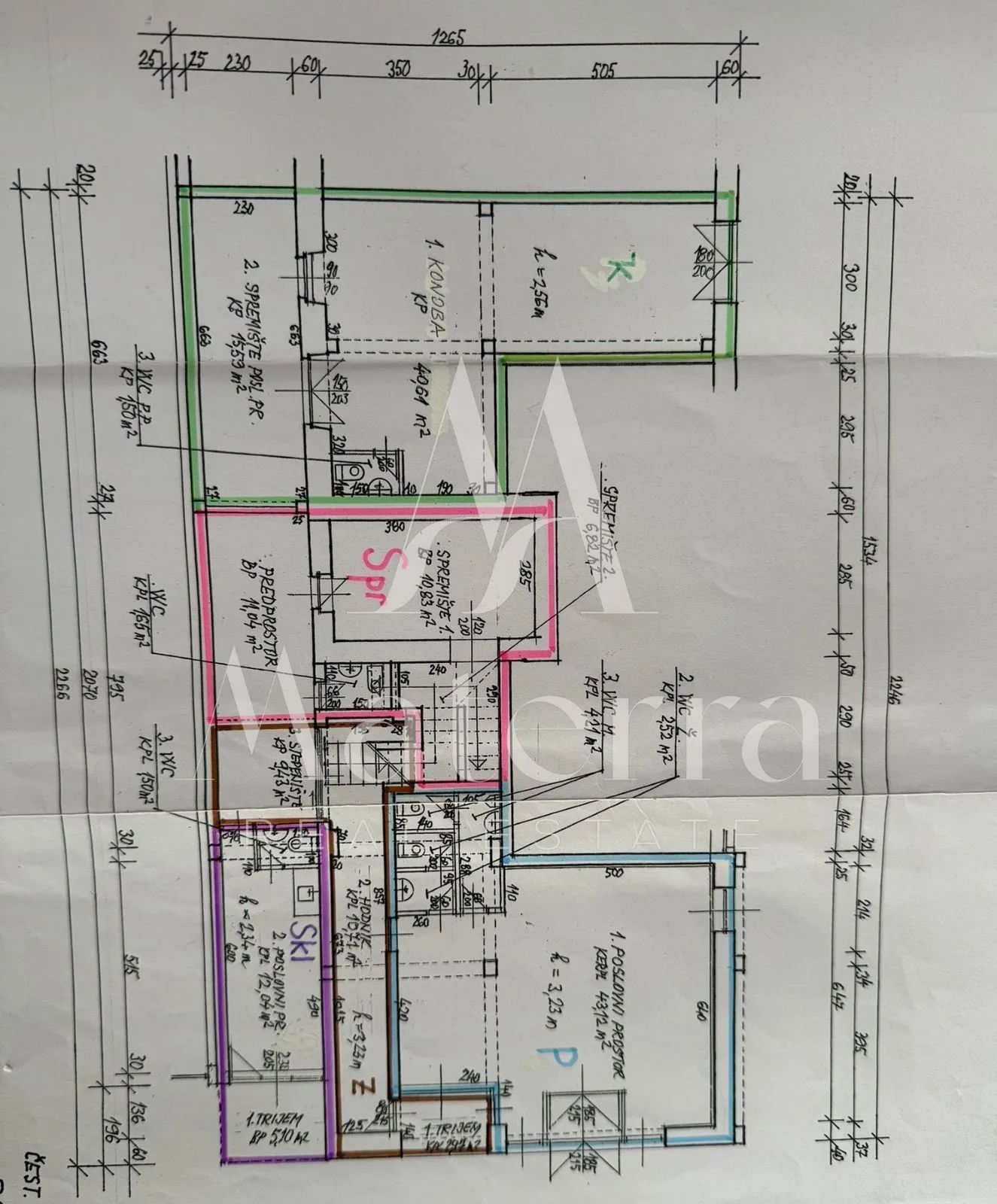 tribunj/centar, kuća sa 3 stana + poslovni prostor - slika 26