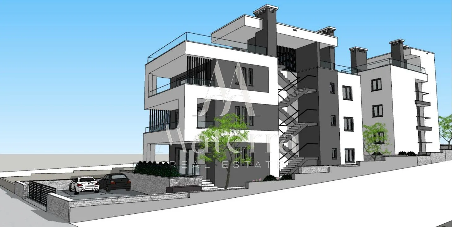 vodice - 2-soban stan, 30 m od mora, prizemlje, zgrada 1 - slika 4
