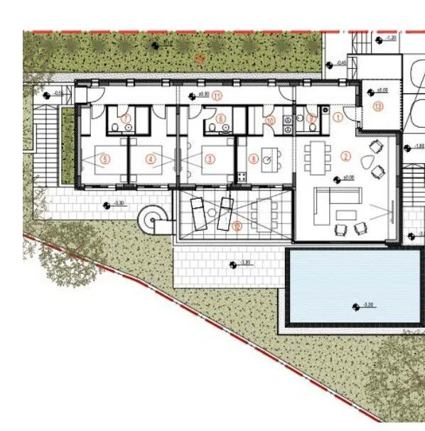 primošten - vila s bazenom i wellnessom p3 - slika 7