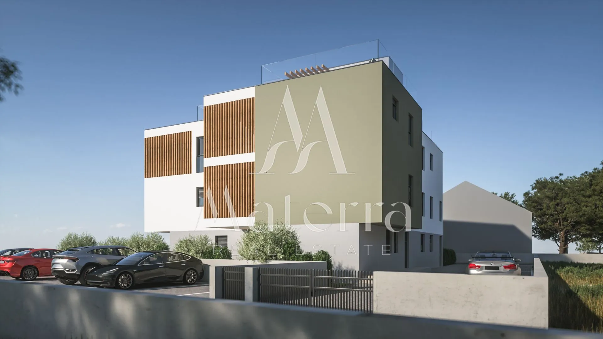 vodice - novogradnja, dvosobni stan sj2 - n1, p = 65.04 m2 - slika 16