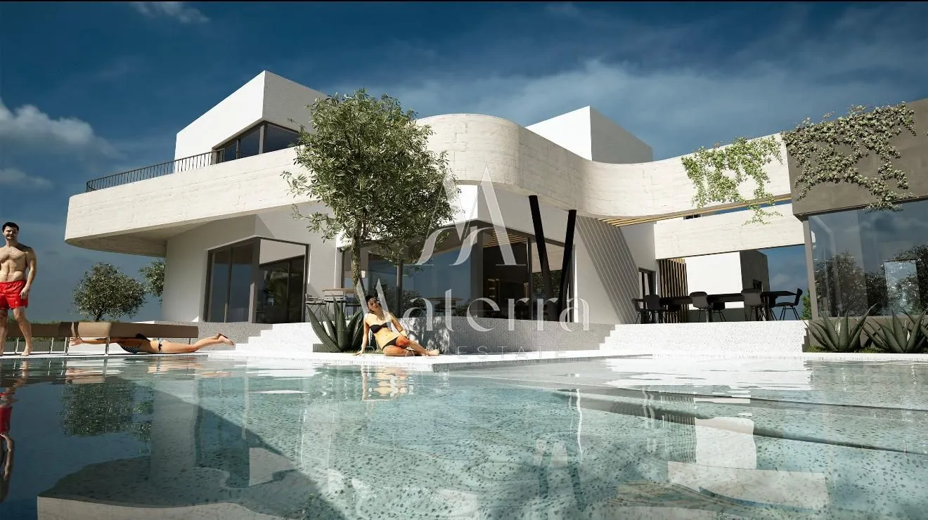 VODICE, LUSKUZNA VILA SA BAZENOM,SPA OAZOM I PANORAMSKIM POGLEDOM P=589.89 m²