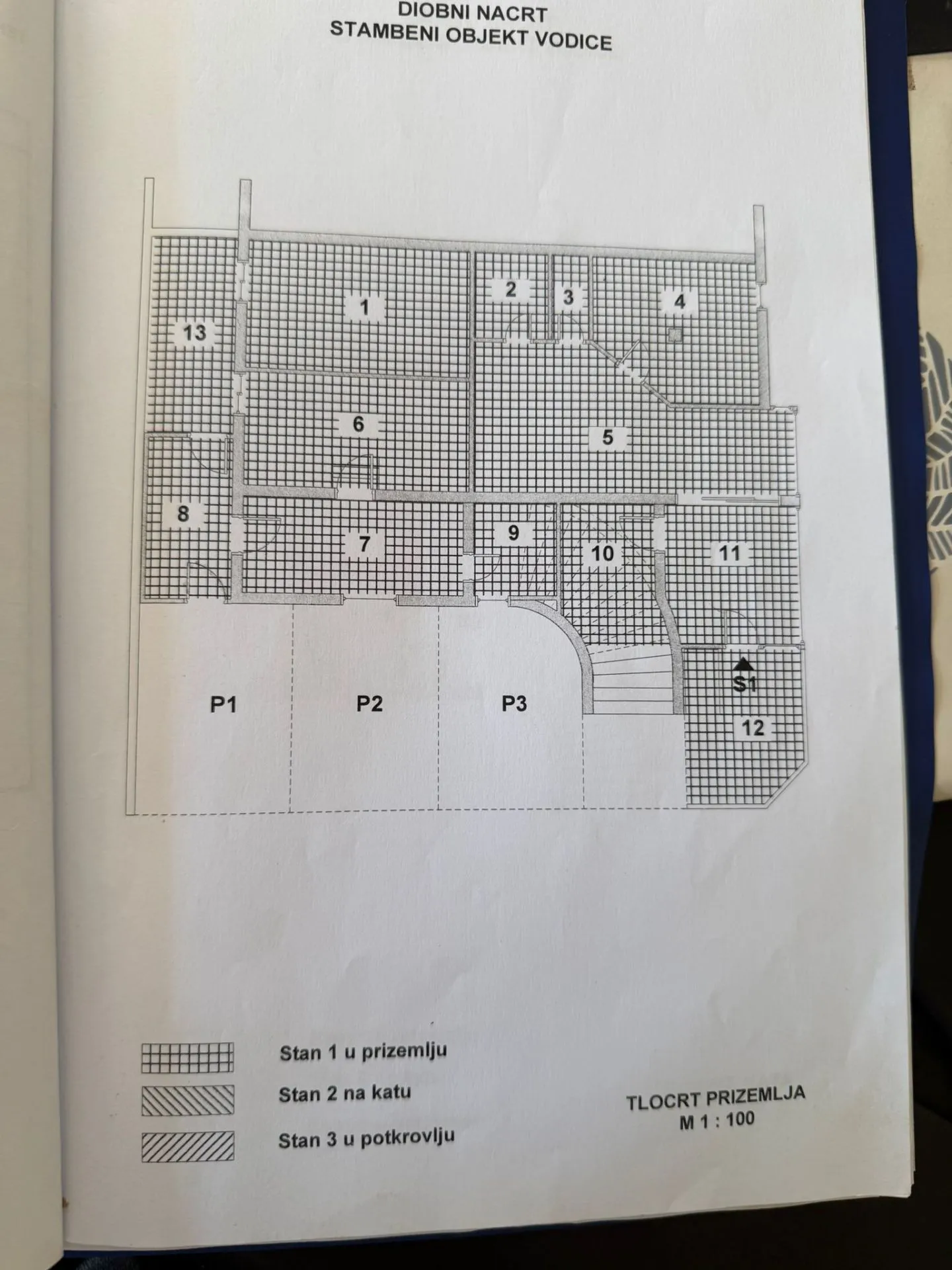 vodice - dva stana u prizemlju p = 106.92 m2 - slika 16