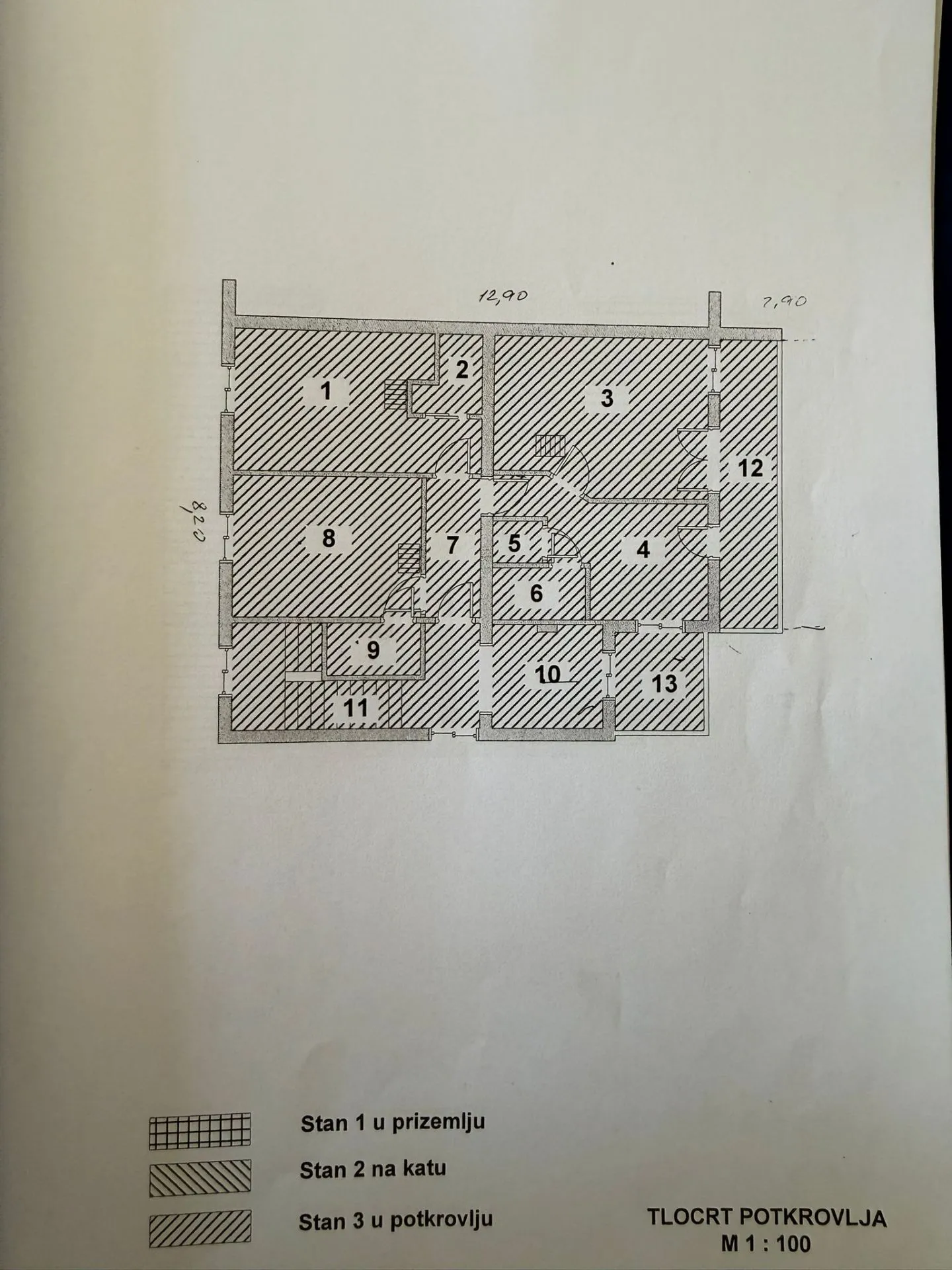 vodice - dvosoban stan p = 88.95 m2 - slika 21