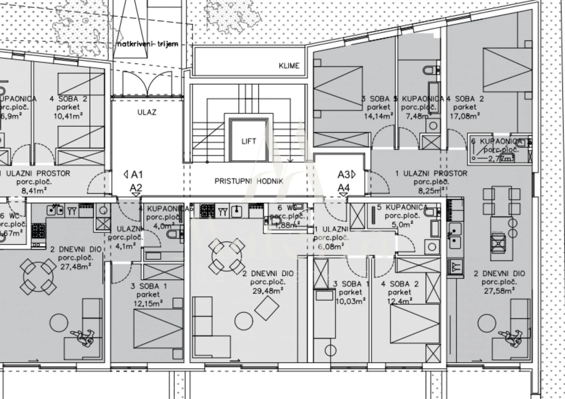 primošten/ moderna novogradnja s pogledom (93m2 - a3) - slika 18