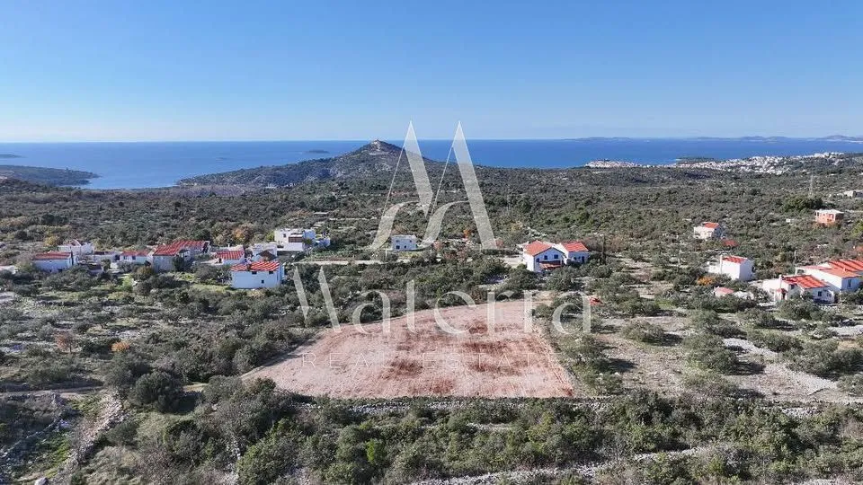 primošten - građevinsko zemljište, pogled na more, 2186 m2 - slika 2