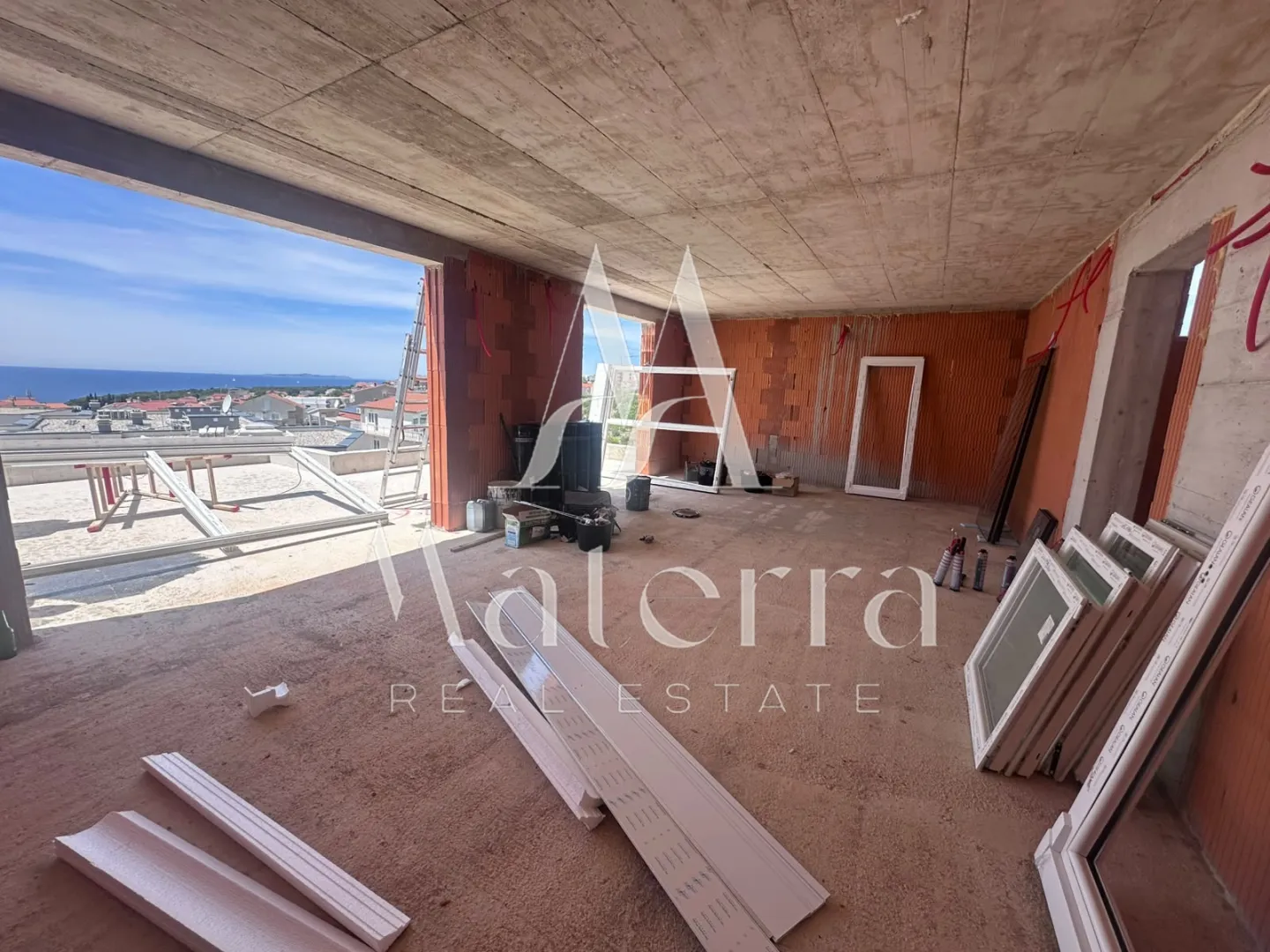 primošten - penthouse, novogradnja, pogled na more, - slika 2