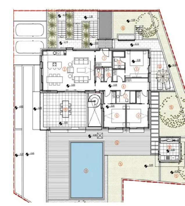 primošten - vila s bazenom i wellnessom p4 - slika 7