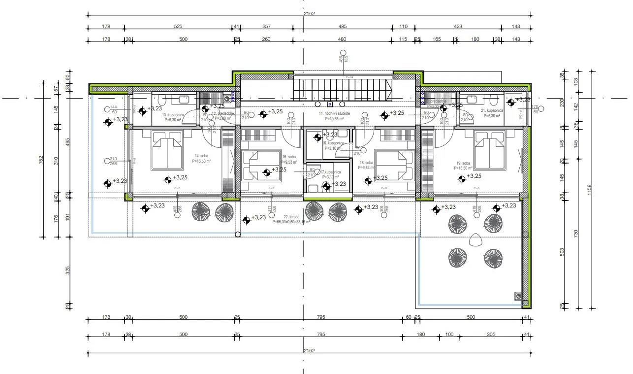 čigrađa/murter - građevinsko zemljište sa projektom i dozvolom, p = 742 m2 - slika 6