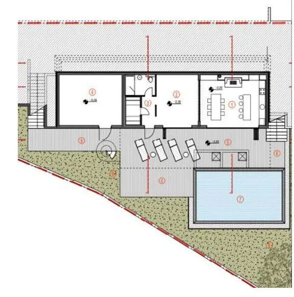 primošten - vila s bazenom i wellnessom p3 - slika 8