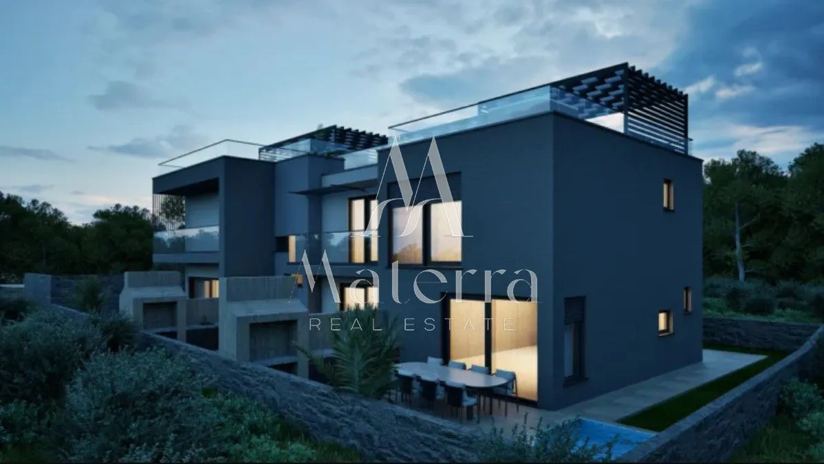 vodice - vila 1, novogradnja p = 92.875 m² - slika 4