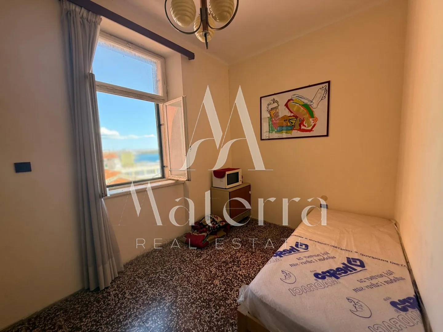 šibenik/strogi centar, 2-sobni stan, 49,17m2, pogled na more - slika 5
