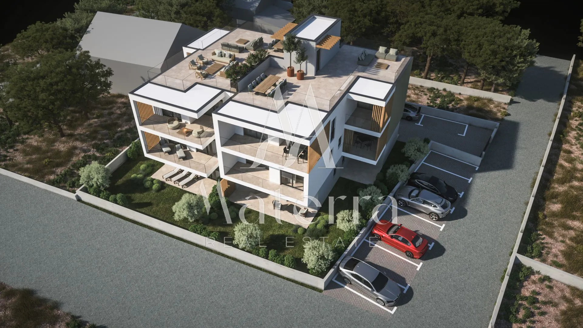 vodice - novogradnja, dvosobni stan sj2 - n1, p = 65.04 m2 - slika 2