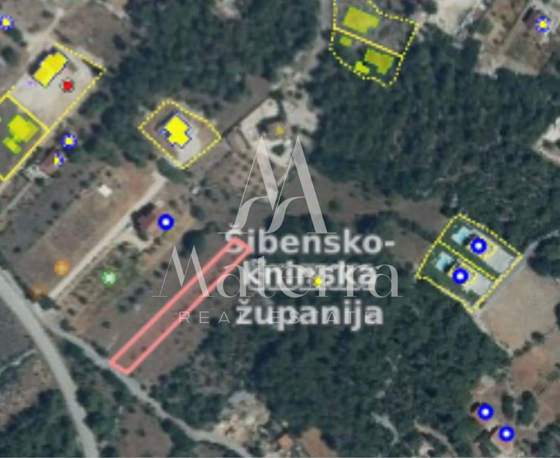 dubrava - građevinska parcela, 2152m2, pristupni put - slika 2