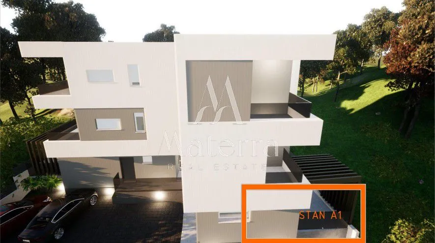 žaborić - novogradnja, stan a1 prizemlje p = 50,98 m² - slika 9