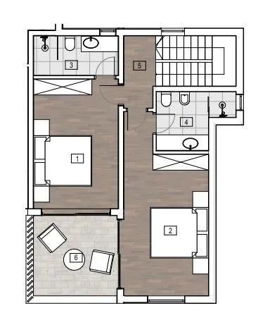 primošten - kuća u nizu s3, p =145.18 m² - slika 9
