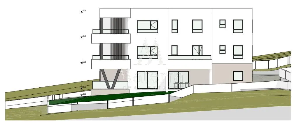 vodice-novogradnja, prizemlje s4 p=83,73 m² - slika 15