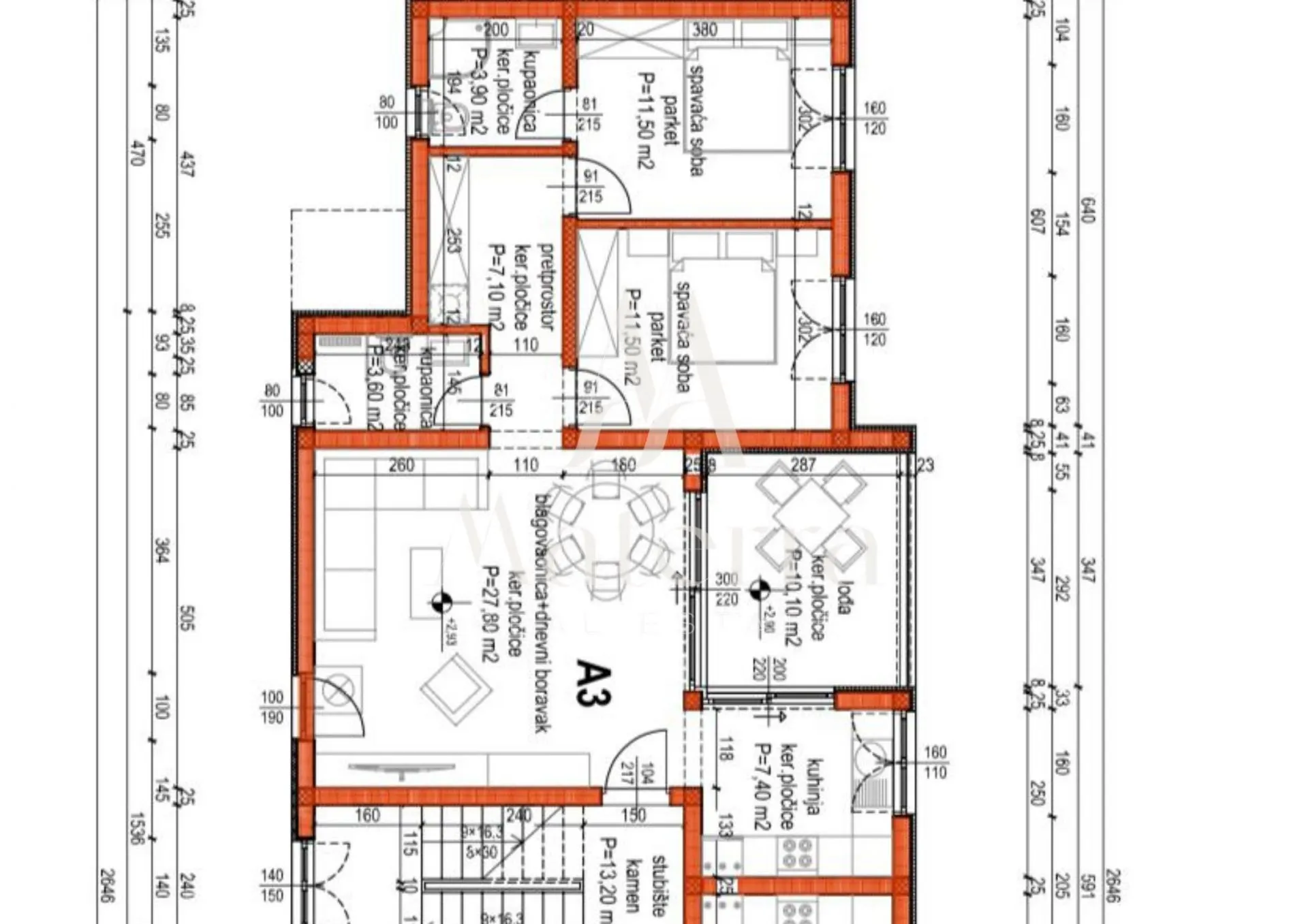 novogradnja s top pogledom - a3 (80m2) - slika 12