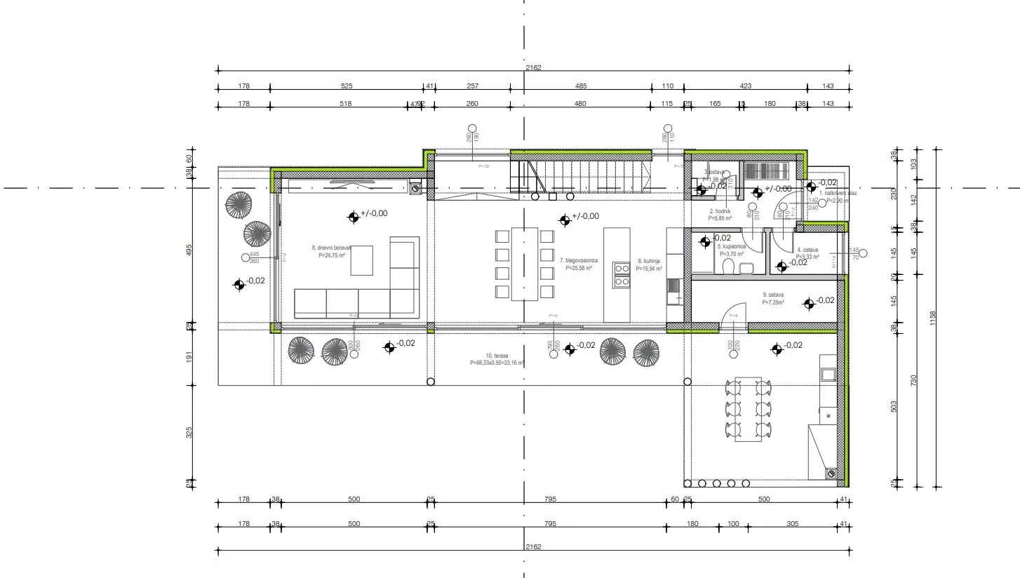 čigrađa/murter - građevinsko zemljište sa projektom i dozvolom, p = 742 m2 - slika 5