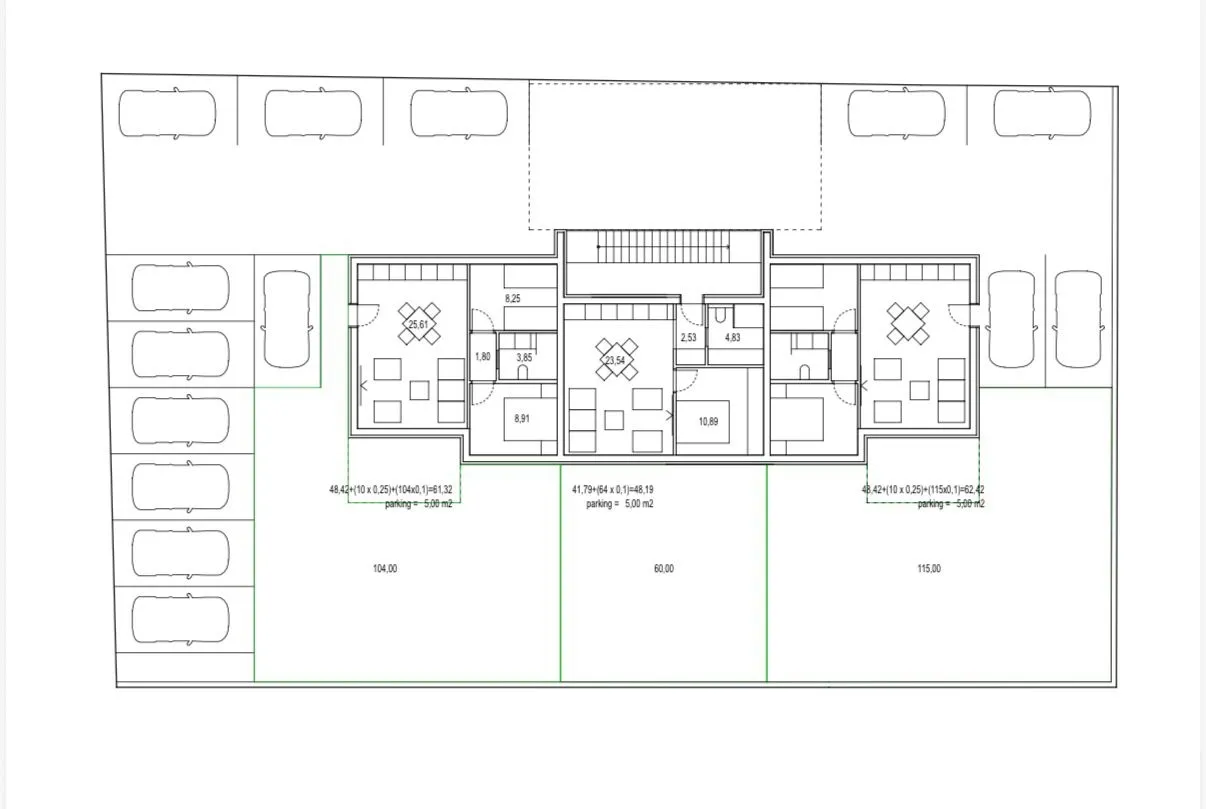brodarica- novogradnja, stanovi od 67,42m2 - 79,37m2, - slika 16