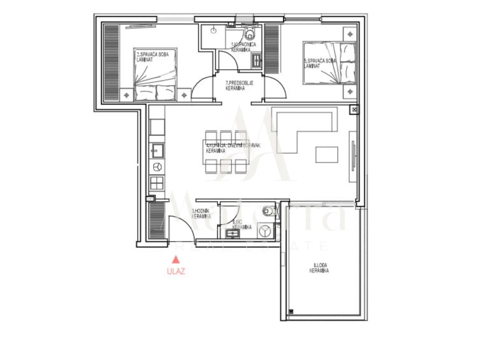 primošten, lux novogradnja/ s10, 2.kat, 70 m2 - slika 18