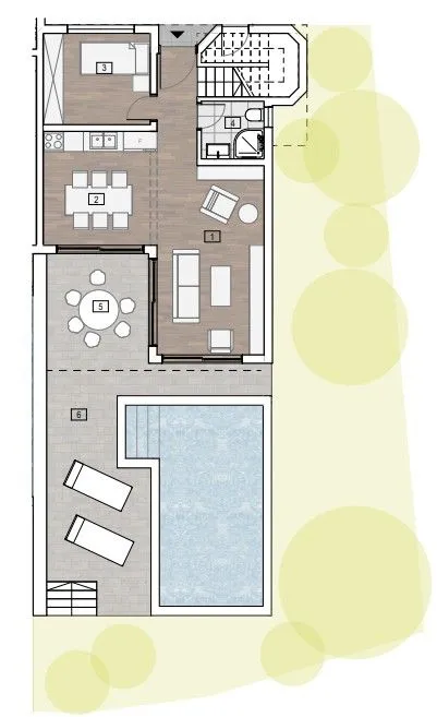 primošten - kuća u nizu s3, p =145.18 m² - slika 8