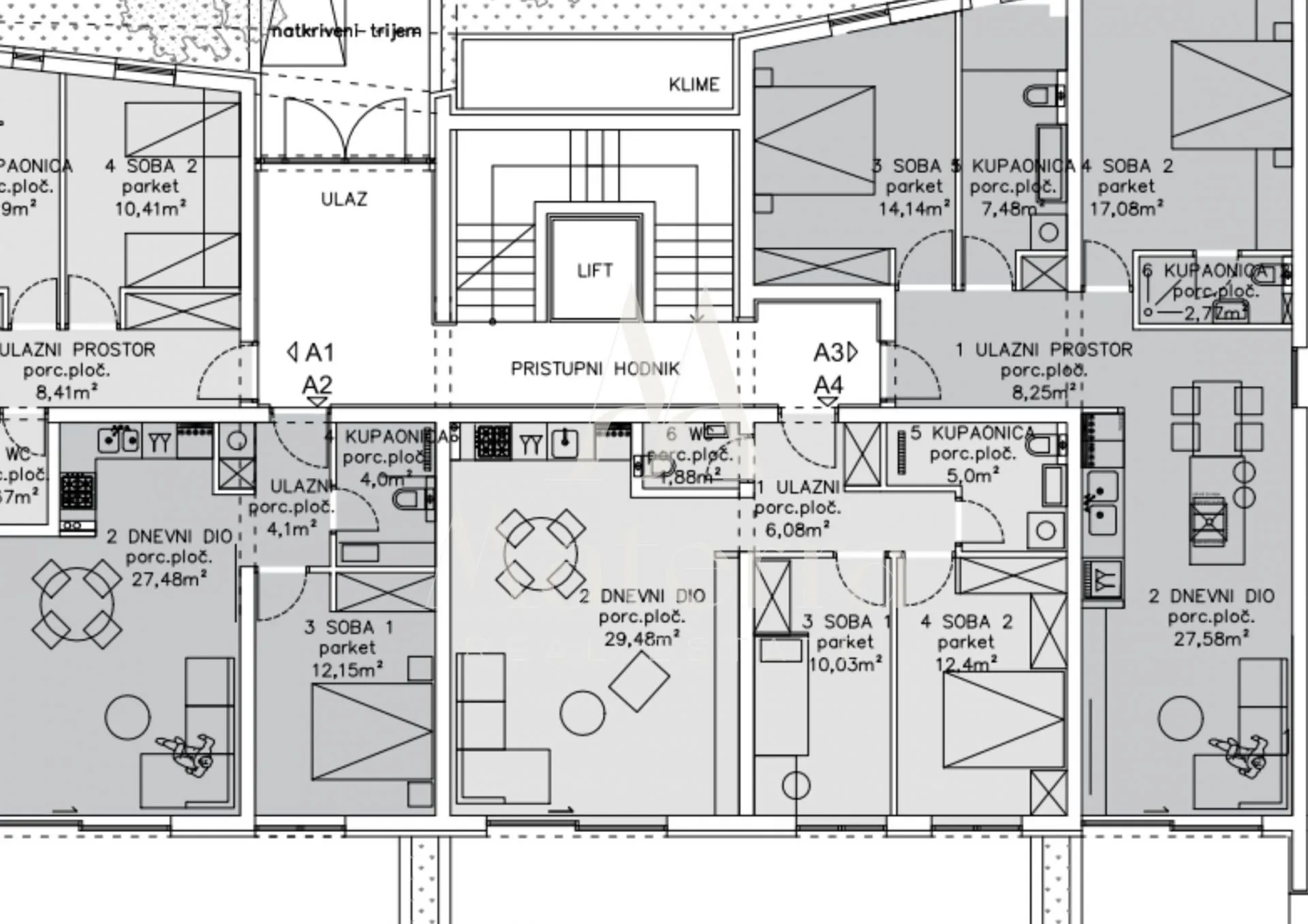 primošten/ moderna novogradnja s pogledom (90,88m2 - a4) - slika 18