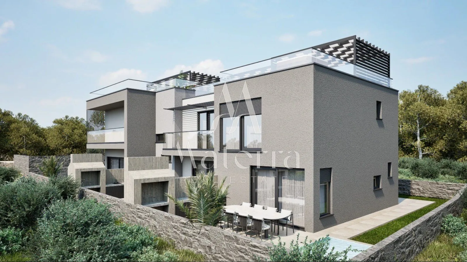 vodice - vila 1, novogradnja p = 92.875 m² - slika 2