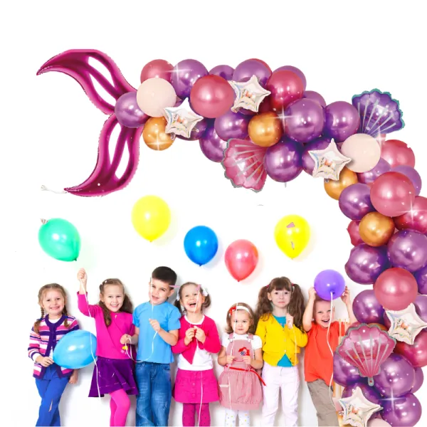 Luk od balona - Mermaid Purple - Pink - Zagreb