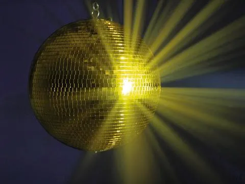 eurolite mirror ball 40cm gold - slika 3