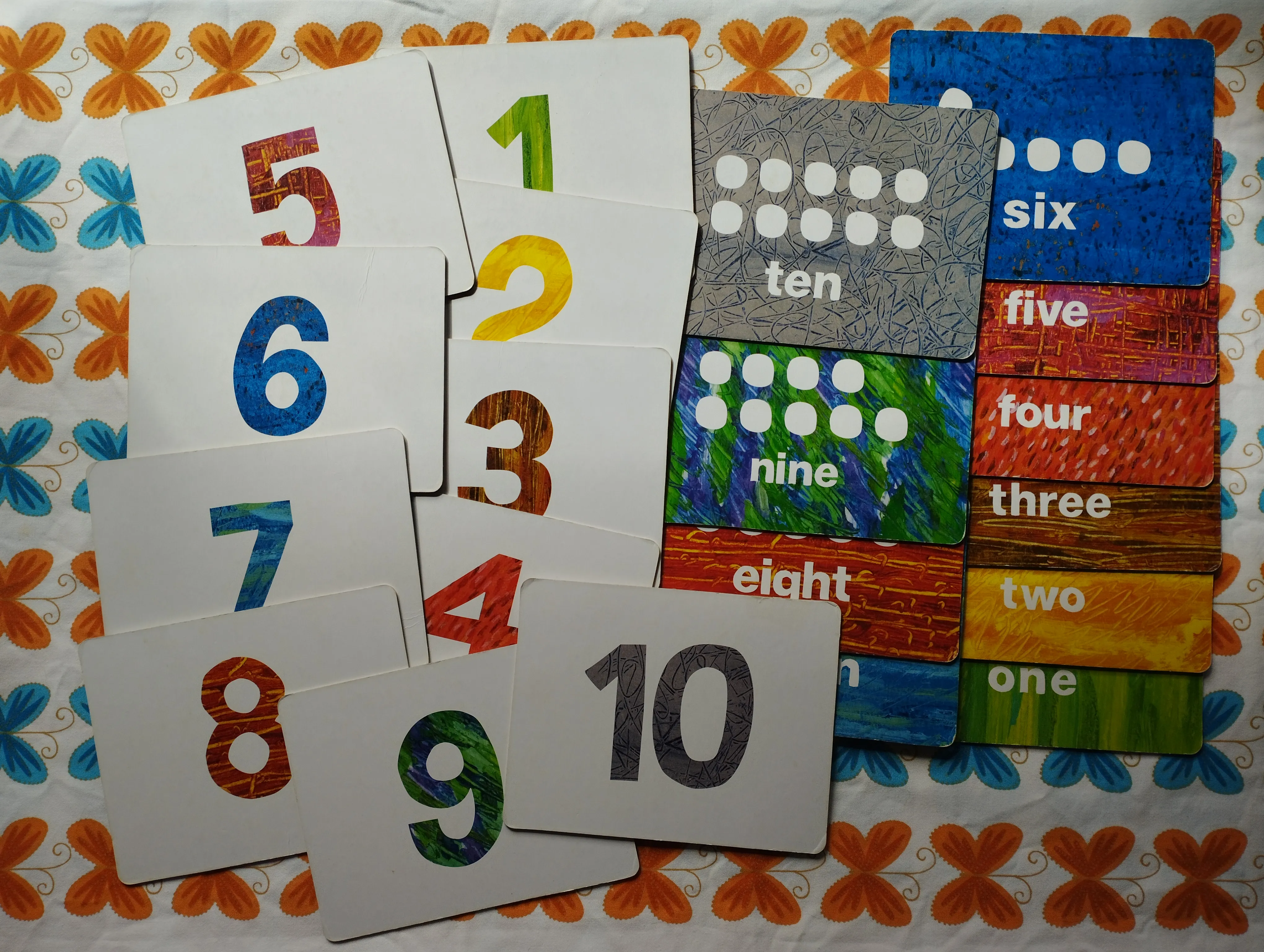 eric carle - animal & number flash cards - slika 4