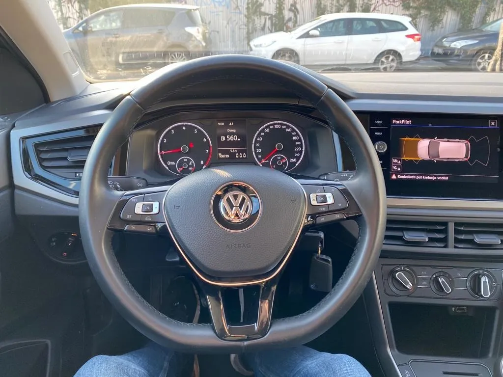 vw polo 1,0 tsi comfortline, navi, tempomat, klima, 4x garancija! - slika 14